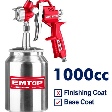 EMTOP Air Spray Gun 1000cc