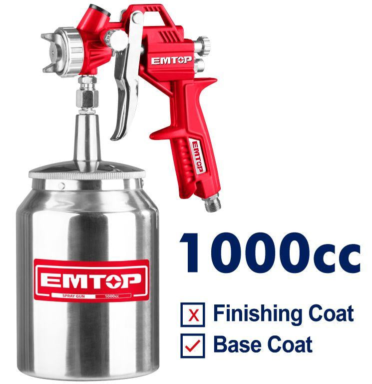 EMTOP Air Spray Gun 1000cc EMTOP Air Spray Gun 1000cc