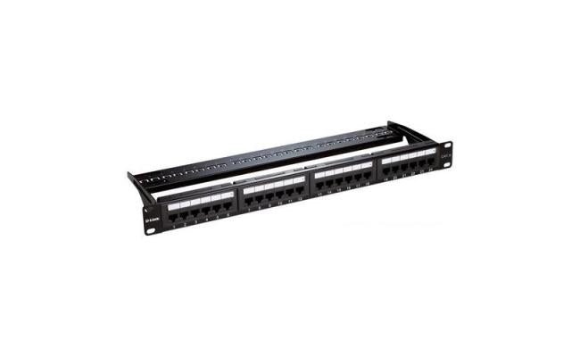 24-Port Cat6 STP Fully Loaded Patch Panel 24-Port Cat6 STP Fully Loaded Patch Panel