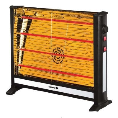 مدفأة كهربائية بقوة 2200W - لون أسود مدفأة كهربائية بقوة 2200W - لون أسود