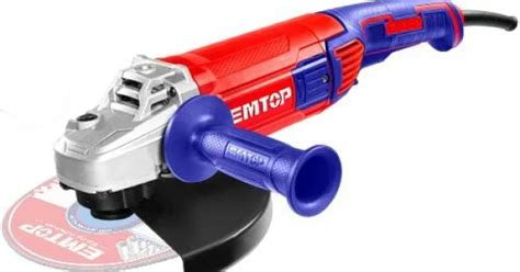 EMTOP Angle Grinder for heavy-duty grinding and cutting tasks