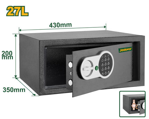  Jadever Electronic Safe 27 L (Digital Keypad)