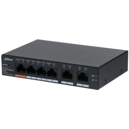 Dahua CS4006-4GT-60 6-Port Cloud Managed Desktop Gigabit Switch with 4-Port PoE