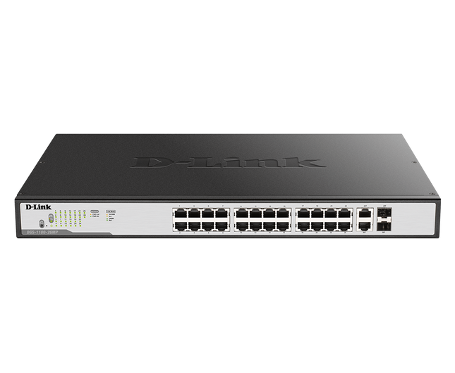 D-Link DGS-1100-26MP Gigabit Smart Managed PoE Swit