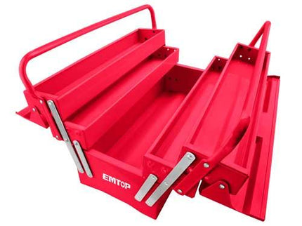 EMTOP ETBXS0201 3-Layer Metal Tool Box  Large Size
