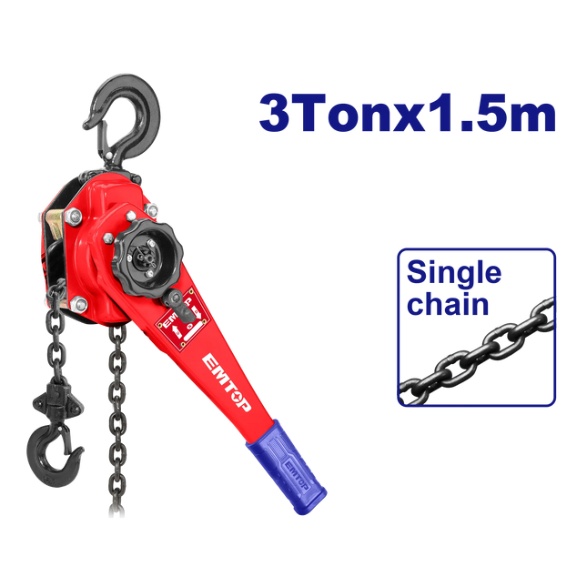 EMTOP ECBK2030 Lever Hoist 3 Ton