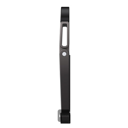 Baseus Slim Laptop Kickstand (2 Pcs Set) - Invisible Foldable Desktop Riser - Ergonomic 12-Degree Typing Angle - Zinc Alloy Metal Construction - Self-Adhesive Portable Cooling Stand - Universal Compatibility