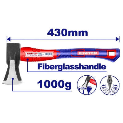 EMTOP EHAMAF0101 Handle Axe