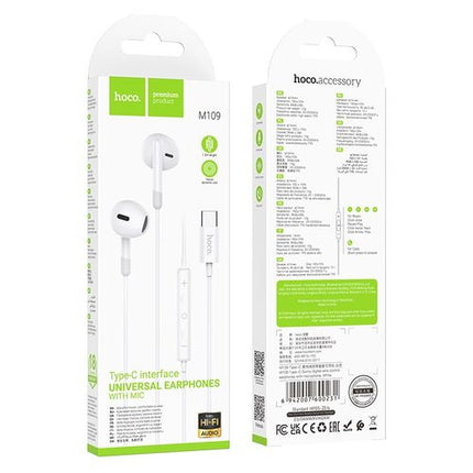 Sunny M109 Type-C Digital Earphones with Mic