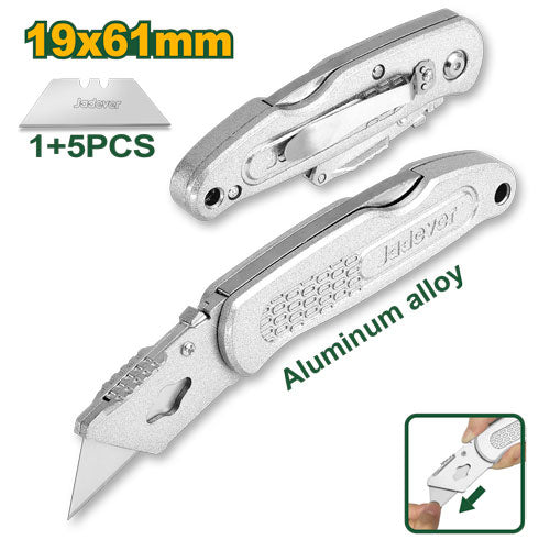  Jadever Folding Aluminum Knife