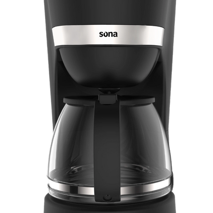 Sona American Coffee Maker 1.25 L Black 600W