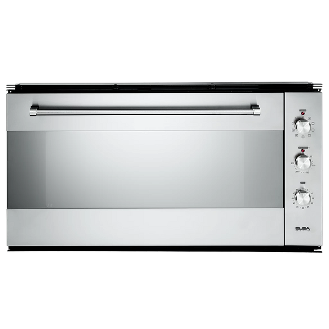 ELBA Electric Oven Built-in 90 cm Stainless Steel Mirror front