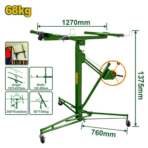 Jadever Movable Gypsum Board Hoist