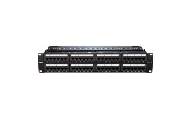 48-Port Cat6 UTP Fully Loaded Patch Panel 48-Port Cat6 UTP Fully Loaded Patch Panel