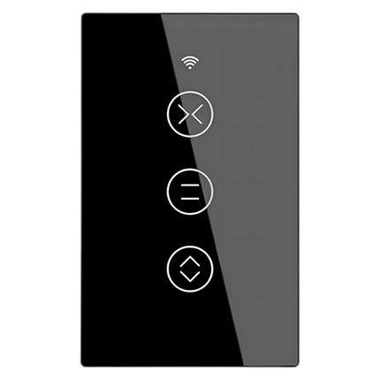 MOES - WIFI Smart Switch - Curtain - 1Gang - US Type - Black