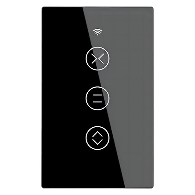 MOES - WIFI Smart Switch - Curtain - 1Gang - US Type - Black