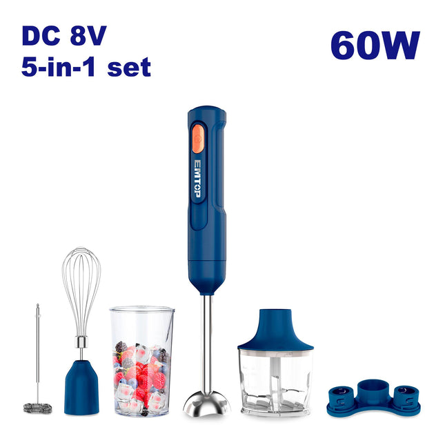 Cordless Hand Blender 5-in-1 Set