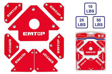 EMTOP 7-Piece Magnetic Welding Holder Set