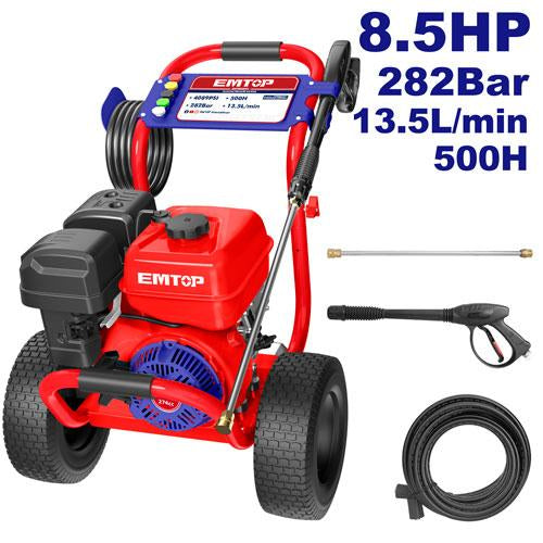 غسالة الضغط العالي EMTOP تعمل بالبنزين بقوة 8.5HP غسالة الضغط العالي EMTOP تعمل بالبنزين بقوة 8.5HP