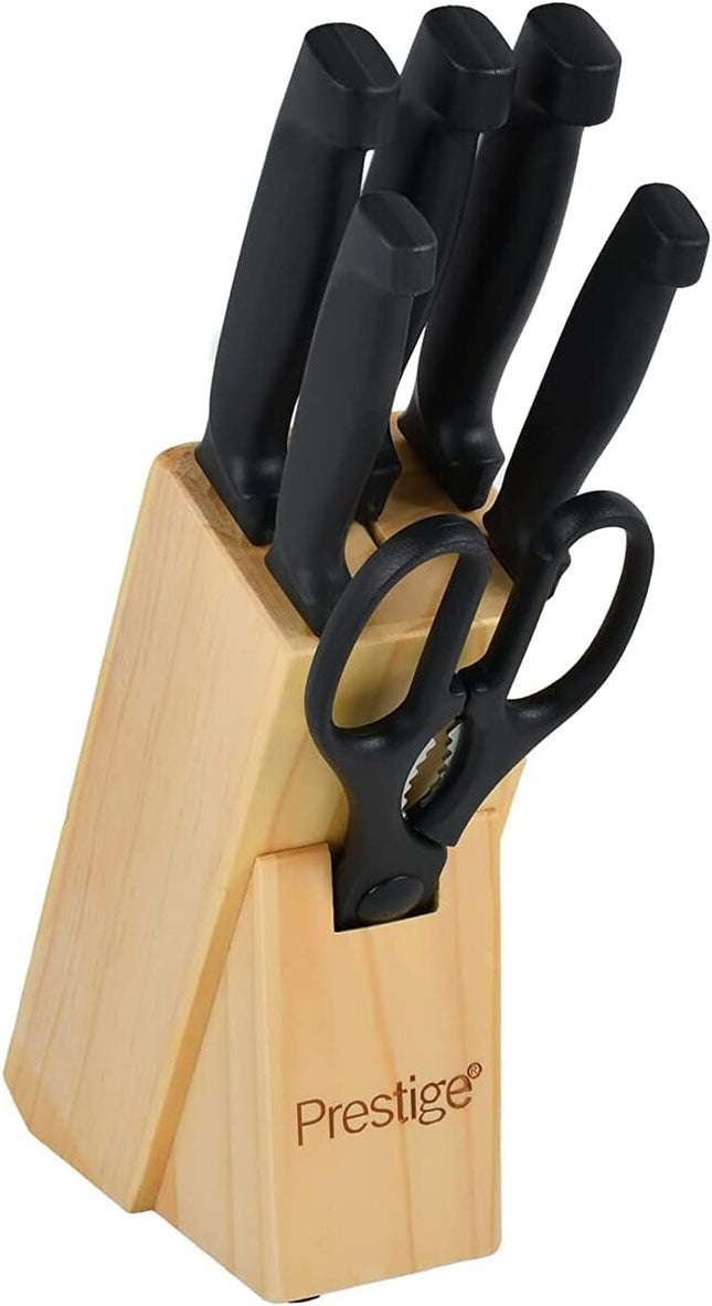 Prestige 7-Piece Kitchen Knife Block Set