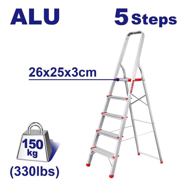 EMTOP ELAD1051   5-Step Aluminum Ladder