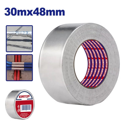 EMTOP EMVF6H30 Aluminum Tape – 30M 