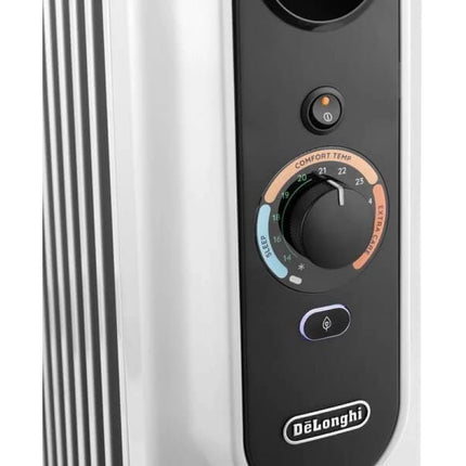 دفاية زيت ديلونجي (De'Longhi) رادياس إيزيترونيك TRRSE1225 - قوة 2500 واط، لون أسود