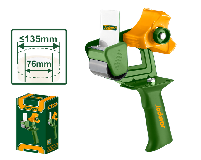 JADEVER Tape Gun Dispenser (Carton Tape Gun)
