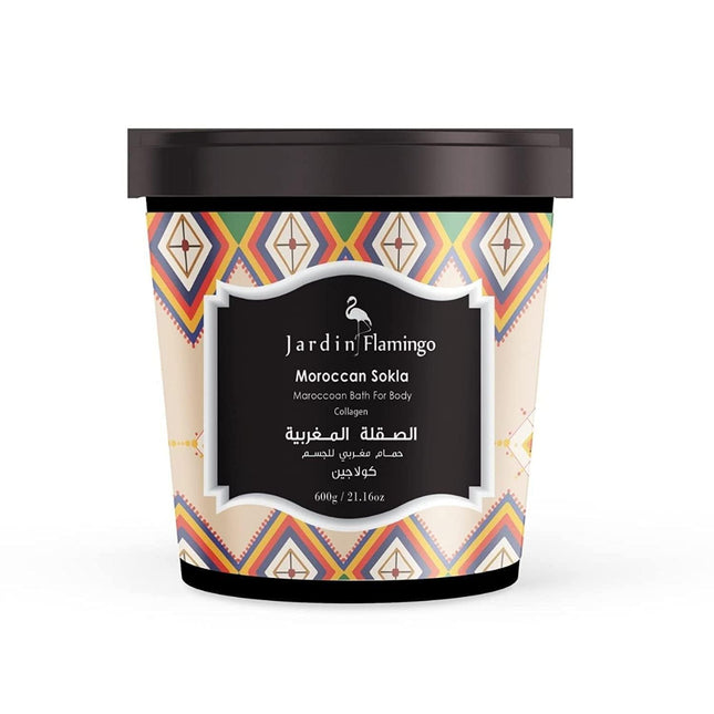 Jardin Flamingo Collagen Moroccan Body Scrub 600g