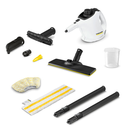 Karcher Upright Steam Cleaner White Self Standing 1300W