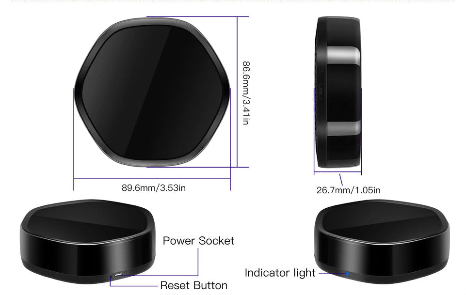Moes ZigBee الذكية مع جهاز تحكم عن بعد بالأشعة تحت الحمراء Moes ZigBee الذكية مع جهاز تحكم عن بعد بالأشعة تحت الحمراء