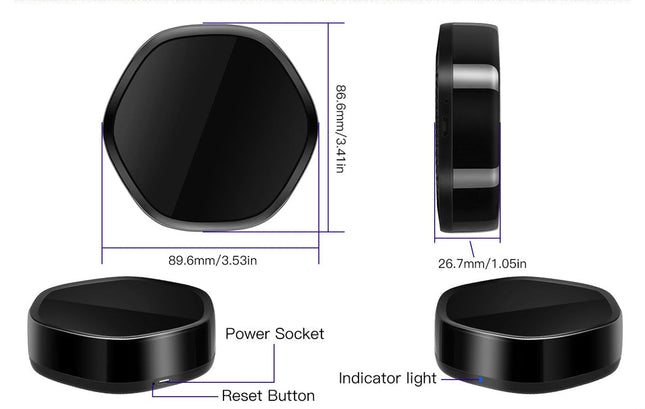 MOES - Zigbee & Bluetooth Gateway Hub & IR Remote Controller