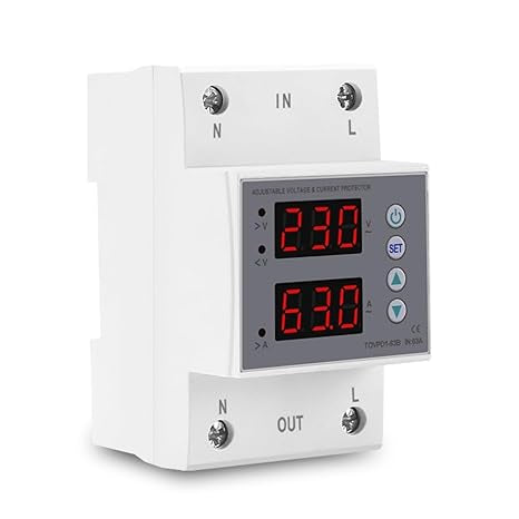 TOMZN 63A Adjustable Over & Under Voltage Protector TOMZN 63A Adjustable Over & Under Voltage Protector