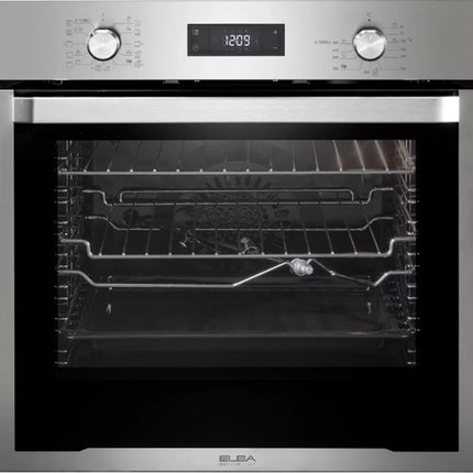 ELBA Electric Oven Built-in 11 Functions with black glass door and 2 fans