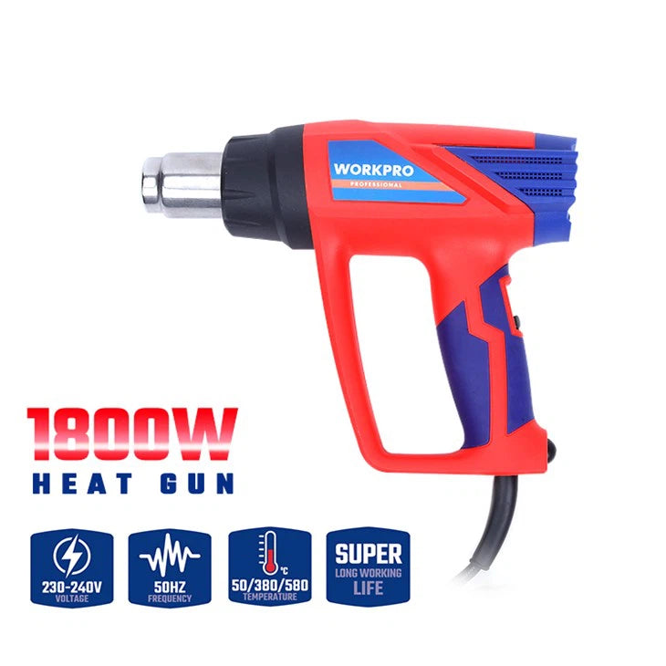 سشوار حراري WORKPRO صناعي بقوة ٢٠٠٠ واط | WP474001 سشوار حراري WORKPRO صناعي بقوة ٢٠٠٠ واط | WP474001