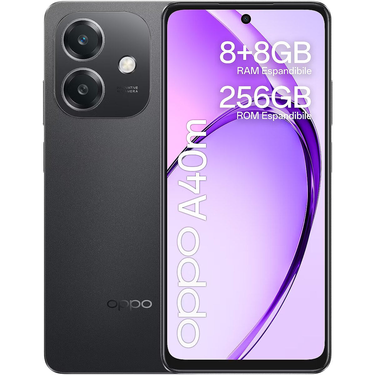 هاتف Oppo A40m | شاشة 6.5 HD+ | بطارية 5000mAh - أسود هاتف Oppo A40m | شاشة 6.5 HD+ | بطارية 5000mAh - أسود