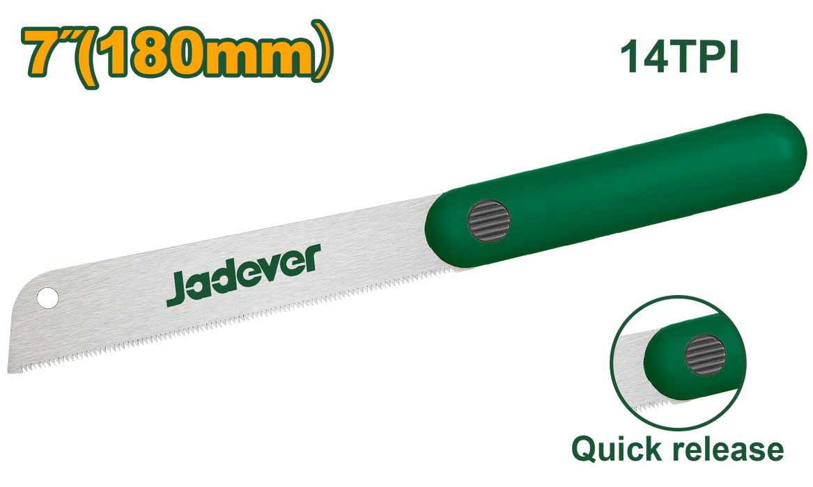 منشار نجارة ناعم طوي 7 إنش – Jadever منشار نجارة ناعم طوي 7 إنش – Jadever