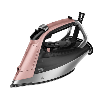 Beko Steam Iron 3000W 350 mL Leak proof Pink Self cleaning