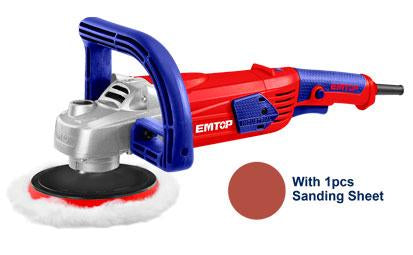 EMTOP 1400W 180mm Variable Speed Polisher