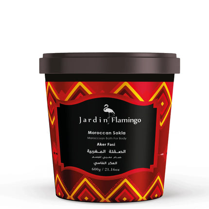Jardin Flamingo Moroccan Body Scrub with Fassi Aker 600g