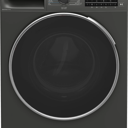 Beko Washing Machine with Dryer 10 Kg laundry x 7 Kg drying 1400 rpm Manhattan Gray
