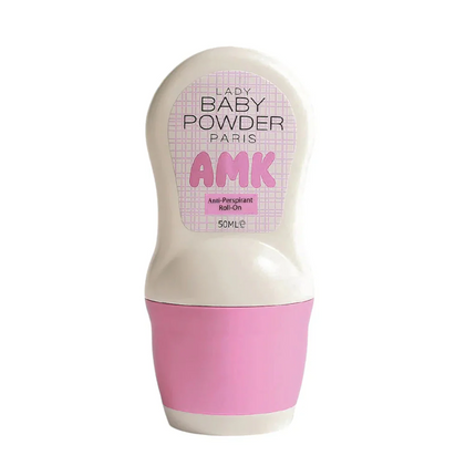 AMK Lady Baby Powder Anti-Perspirant Roll-On 50ml