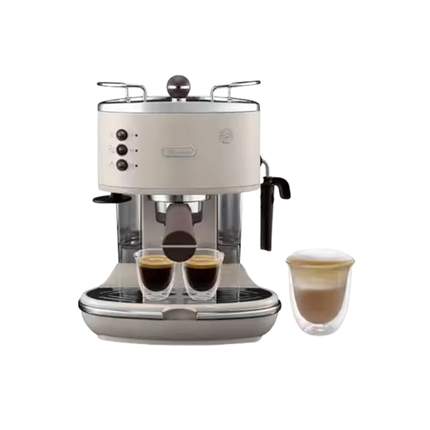 Delonghi Espresso Machine with 15-bar pressure and 1.4L capacity 1100 W and ESE pod compatibility