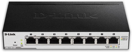 D-Link DGS-1100-08PD 8-Port Gigabit PoE-Powered Smar