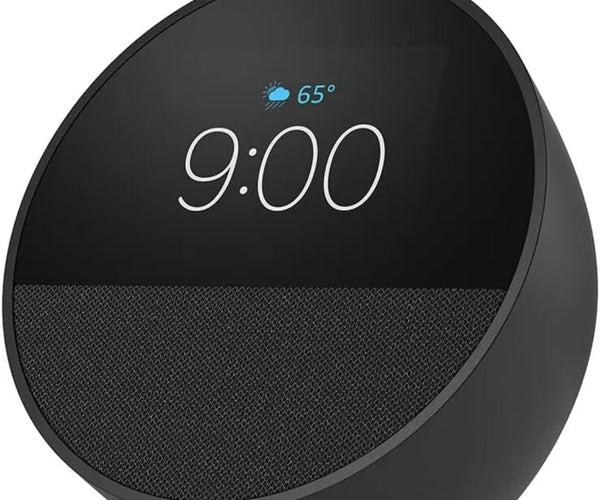 Buy Amazon Echo Spot (2024 Release) – Smart Alarm Clock with Alexa