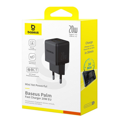 Baseus Palm Fast Charger C+U 20W