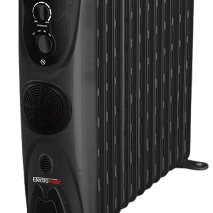 Electromatic Quartz Heater With Humidifier 2500W and 3 Heat Settings with Fan