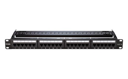 D-Link NPP-C61BLK241 Cat6 UTP Loaded Patch Panel