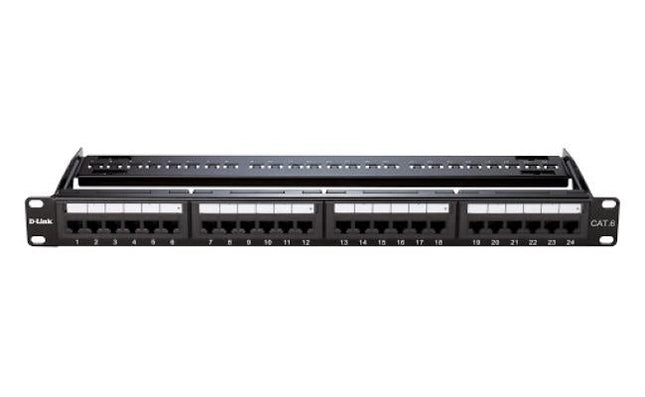 D-Link NPP-C61BLK241 Cat6 UTP Loaded Patch Panel