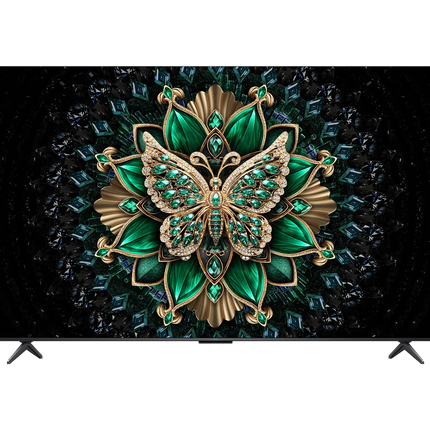 شاشة تي سي إل (TCL) QLED 4K Google TV فئة C6K- بمعدل تحديث 144 هرتز للألعاب (Gaming TV)